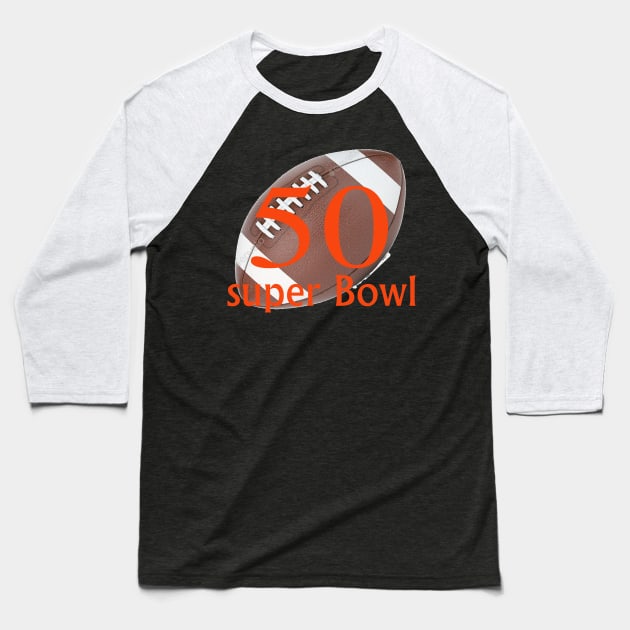 super bowl 50 t shirts Baseball T-Shirt by Morox00